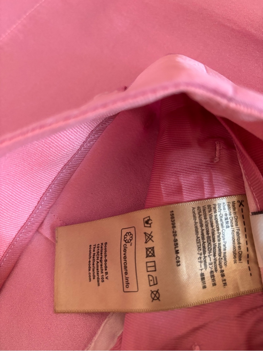 Scotch & Soda pink pants size XS - Picture 2 of 5